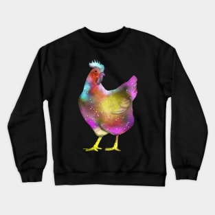 Space Chicken Crewneck Sweatshirt